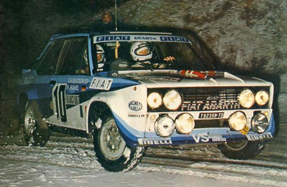 La Fiat 131 Abarth di Rohrl: trionfo nel 1980